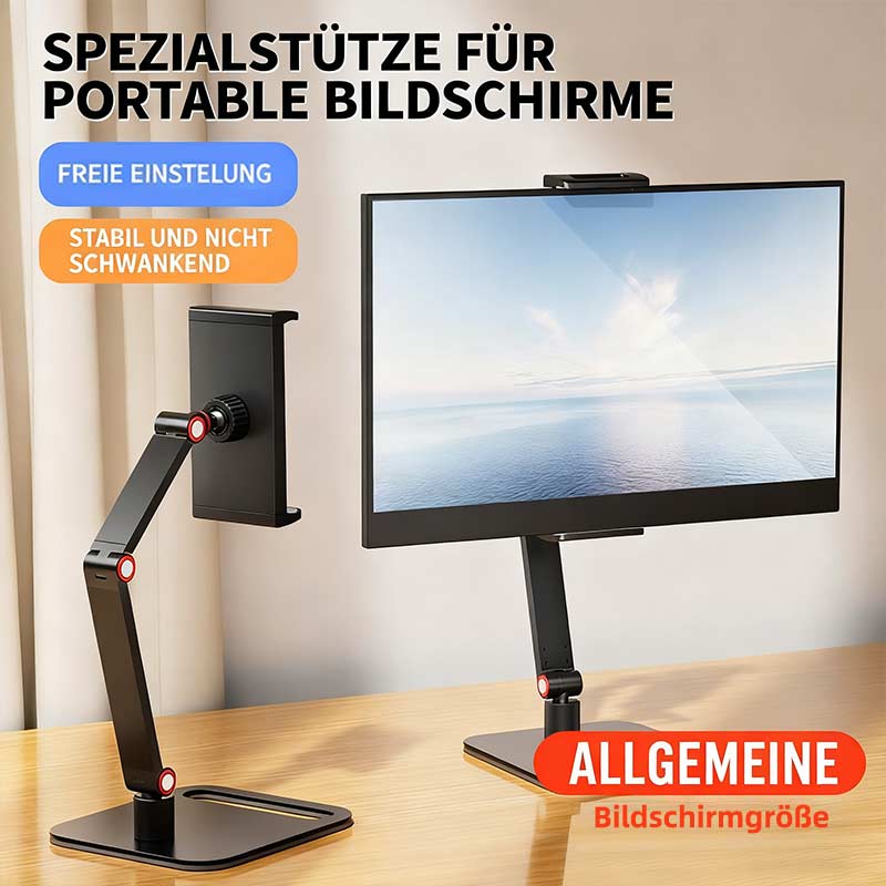 Universeller tragbarer Monitorständer Desktop Handy Tablet Ständer Multifunktionaler klappbarer Bildschirmhalter