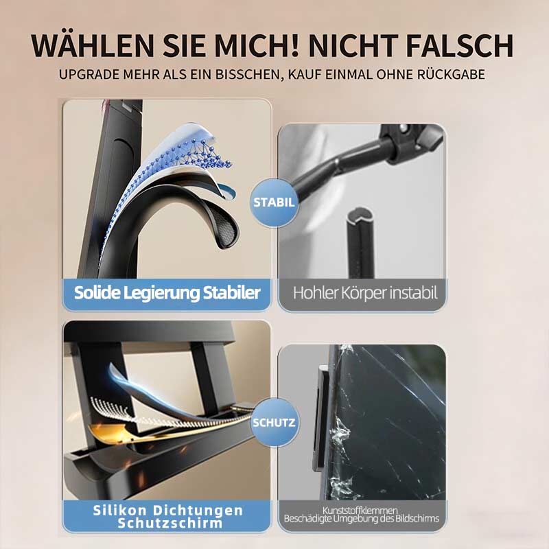 Universeller tragbarer Monitorständer Desktop Handy Tablet Ständer Multifunktionaler klappbarer Bildschirmhalter