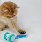 Elektrisches Katzen Spielzeug – Automatisches USB-Aufladbares Interaktives Katzenspiel für lange Laufzeit