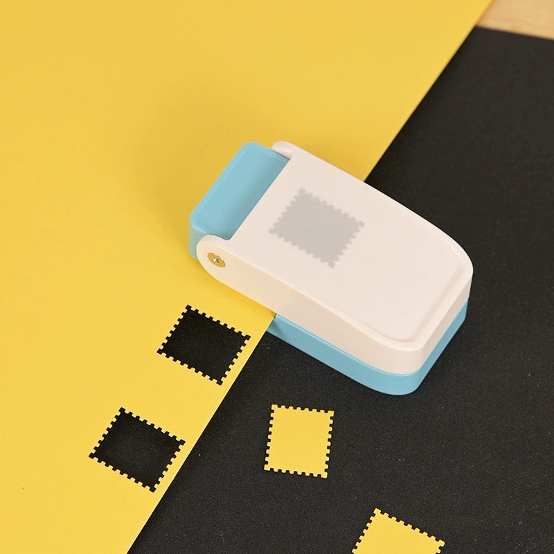 Motivstanzer Quadrat für Schmuckkarten und Ohrringhalter Manueller Stanzer für DIY Halsketten Displays Hochwertiger Papierlocher für Handgemachte Schmuckverpackung