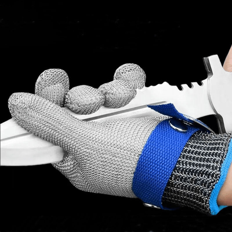 A9 Schnittschutzhandschuhe aus 316 Edelstahl – Sicherheits Arbeitshandschuhe für Industrie & Küche