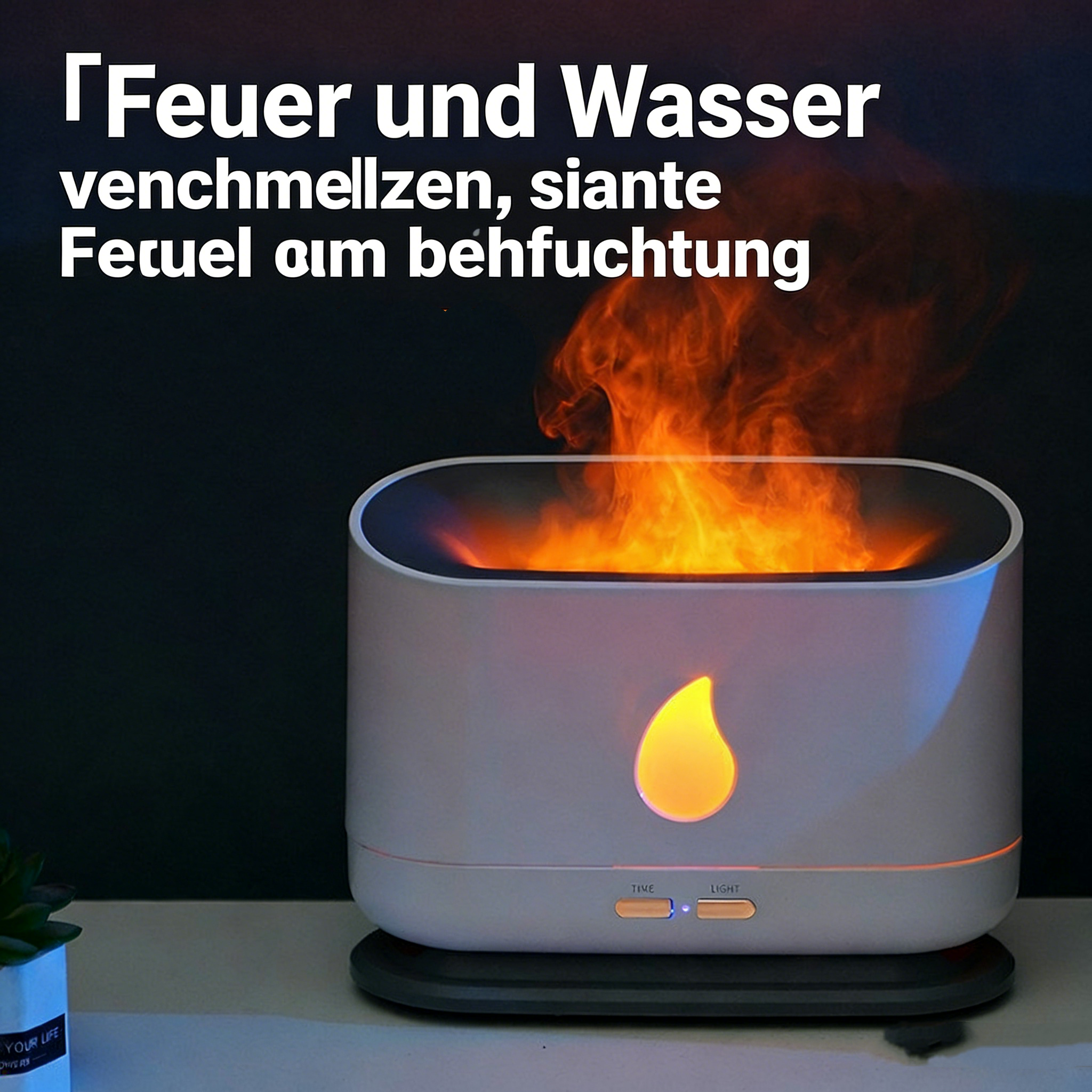 Aromavernebler – Automatischer Duftzerstäuber, Ultraschall-Luftbefeuchter für Schlafzimmer, Elektrischer ätherischer Öle-Diffusor