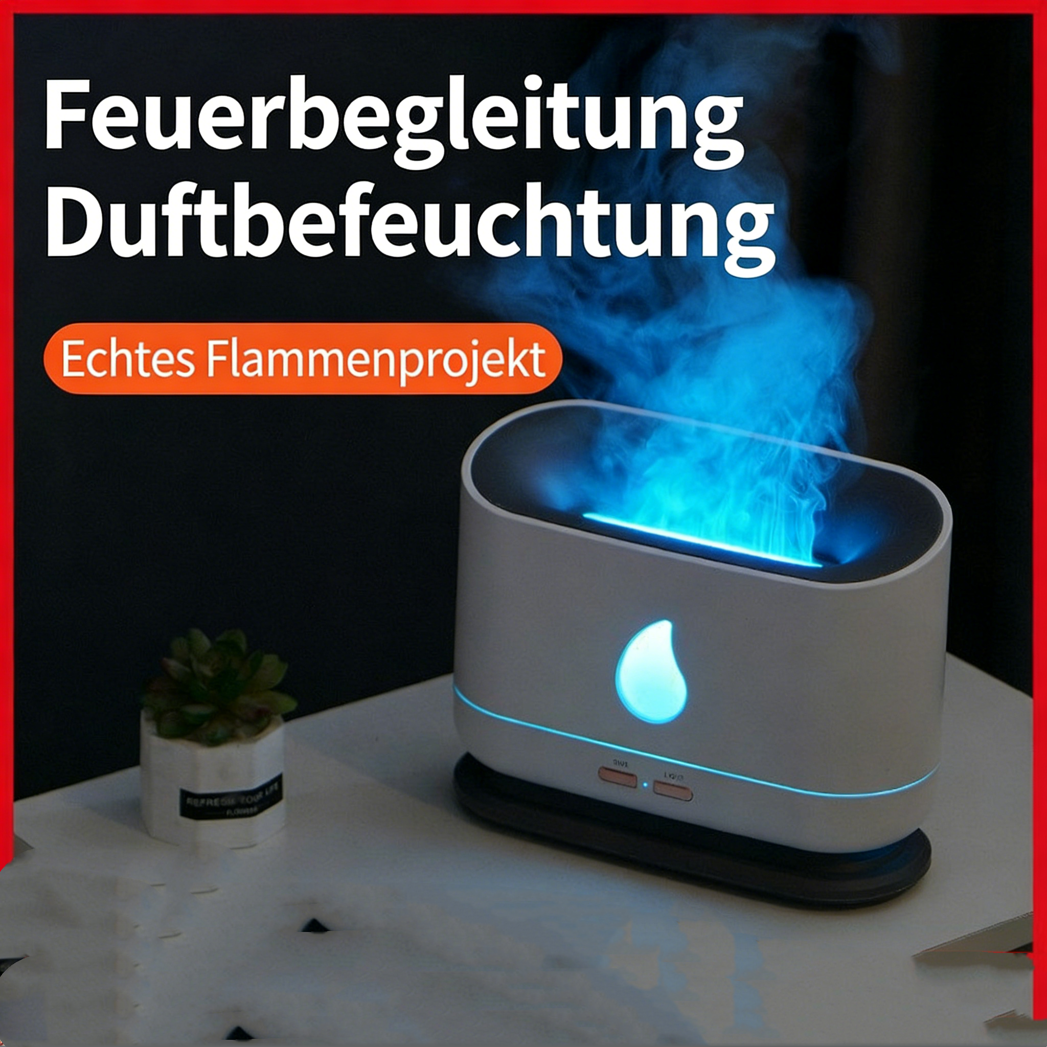Aromavernebler – Automatischer Duftzerstäuber, Ultraschall-Luftbefeuchter für Schlafzimmer, Elektrischer ätherischer Öle-Diffusor