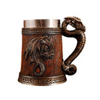 Becher Drachen Design Edelstahlbecher Kreativer Trinkbecher Kaffee Thermobecher Geschenkidee