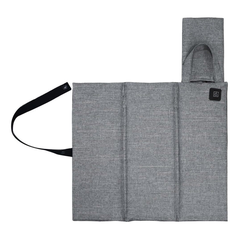 Beheizbares Sitzkissen für Outdoor – Tragbares Heizkissen für Stadion, Camping & Wandern – USB Aufladbar – Wasserabweisend