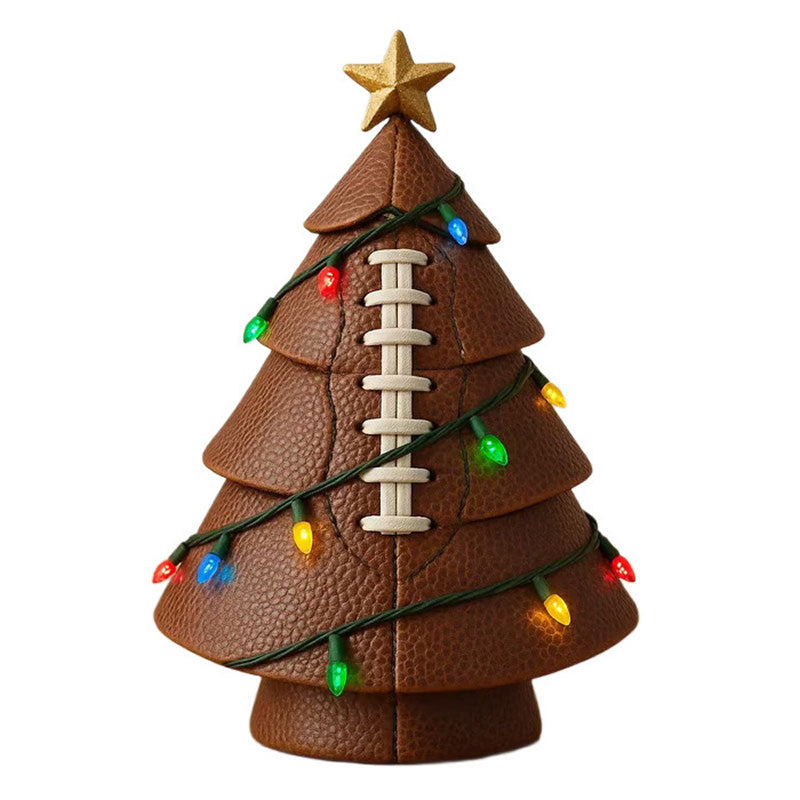 Bunte Fußball Weihnachtsbaum Deko Fußball Ornament für Fans Weihnachtsbaumschmuck Dekokugel
