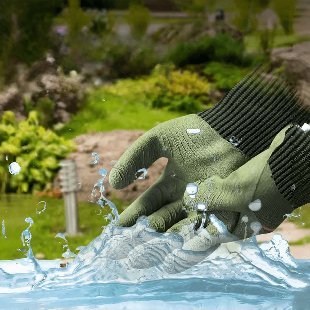 Dornenfeste Gartenhandschuhe für sicheres Schneiden und Gartenarbeiten