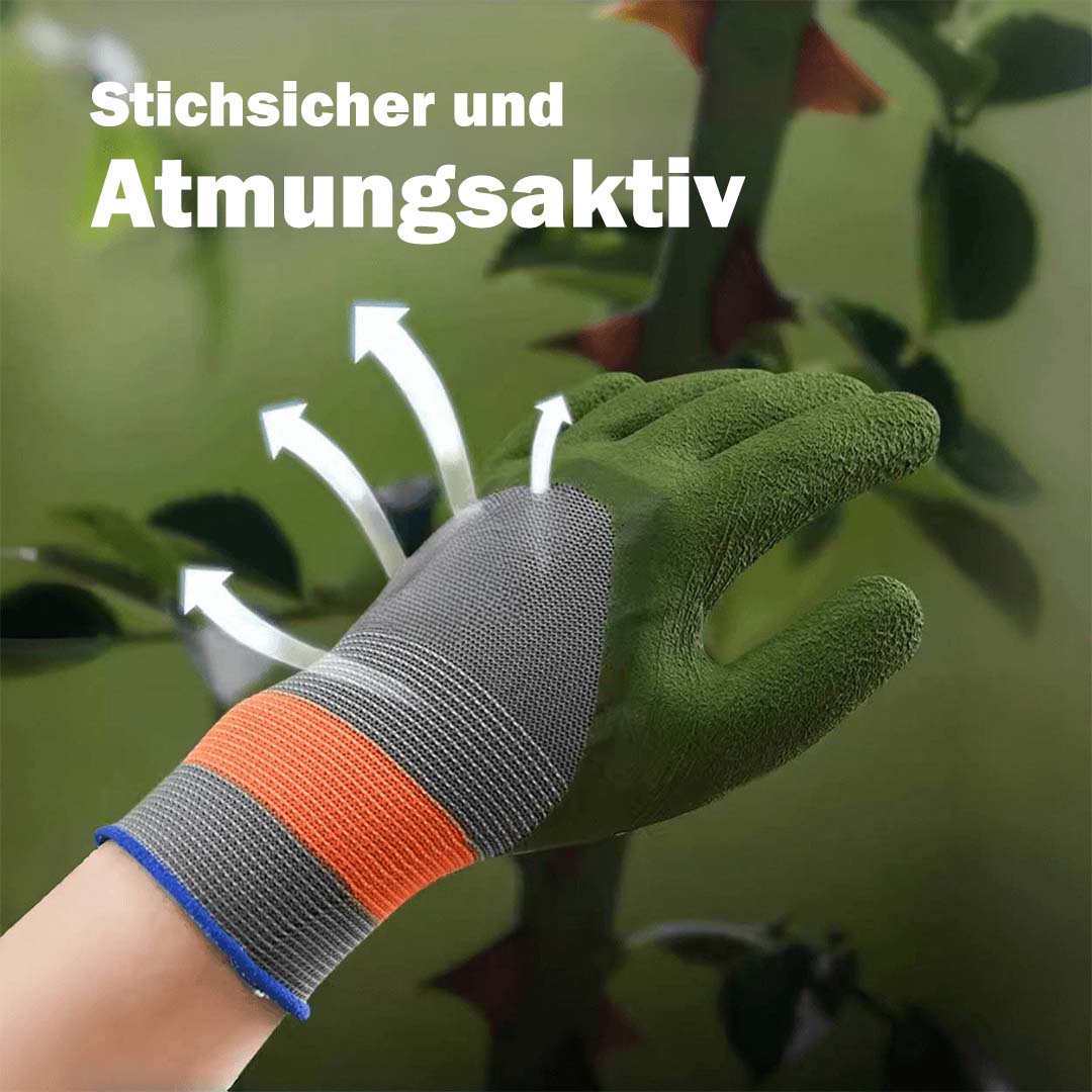 Dornenfeste Gartenhandschuhe für sicheres Schneiden und Gartenarbeiten