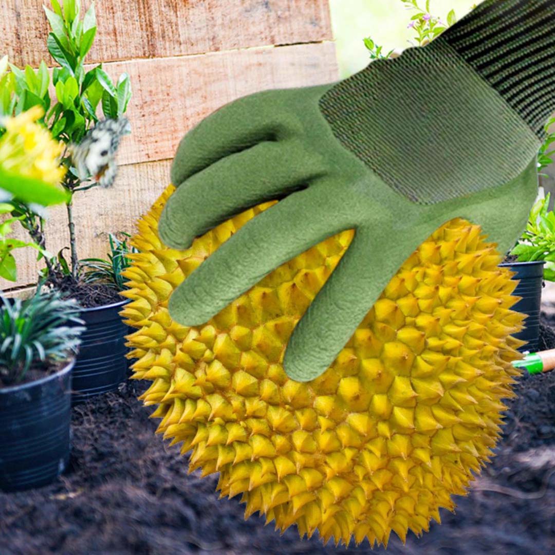 Dornenfeste Gartenhandschuhe für sicheres Schneiden und Gartenarbeiten