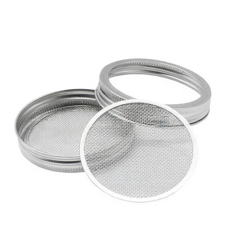 Edelstahl Keimdeckel 70 86mm Aus 304 Lebensmittelqualität Für Sprossengläser Und Samenkeimung