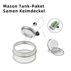 Edelstahl Keimdeckel 70 86mm Aus 304 Lebensmittelqualität Für Sprossengläser Und Samenkeimung