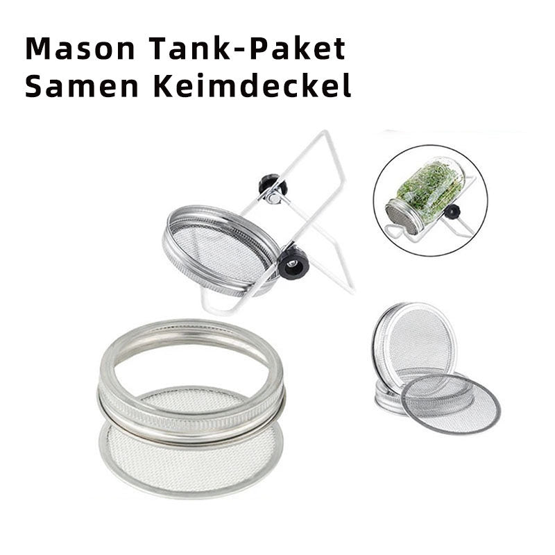 Edelstahl Keimdeckel 70 86mm Aus 304 Lebensmittelqualität Für Sprossengläser Und Samenkeimung