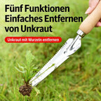 Edelstahl Rasenkantenschneider Sichel Fugen Unkrautentferner Gartengerät Gartenwerkzeug Mehrzweck Säge Schaufel