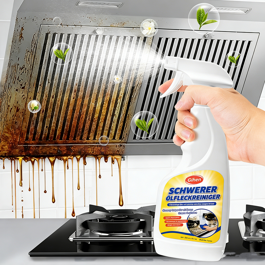 Effektiver Allzweck‑Reiniger mit Sprühkopf – Universal‑Spray für Küche, Haushalt, Ofen, Herd, Dunstabzugshaube & Spüle