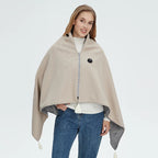 Elektrische Heizdecke mit Schulterwärme – 3 Heizstufen, Schnelles Aufheizen