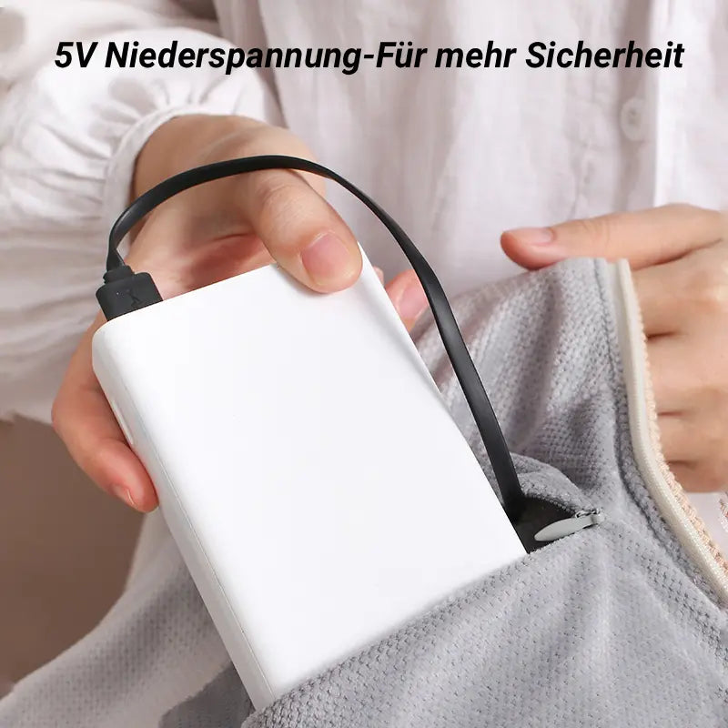 Elektrische Heizdecke mit Schulterwärme – 3 Heizstufen, Schnelles Aufheizen