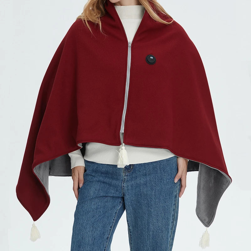 Elektrische Heizdecke mit Schulterwärme – 3 Heizstufen, Schnelles Aufheizen