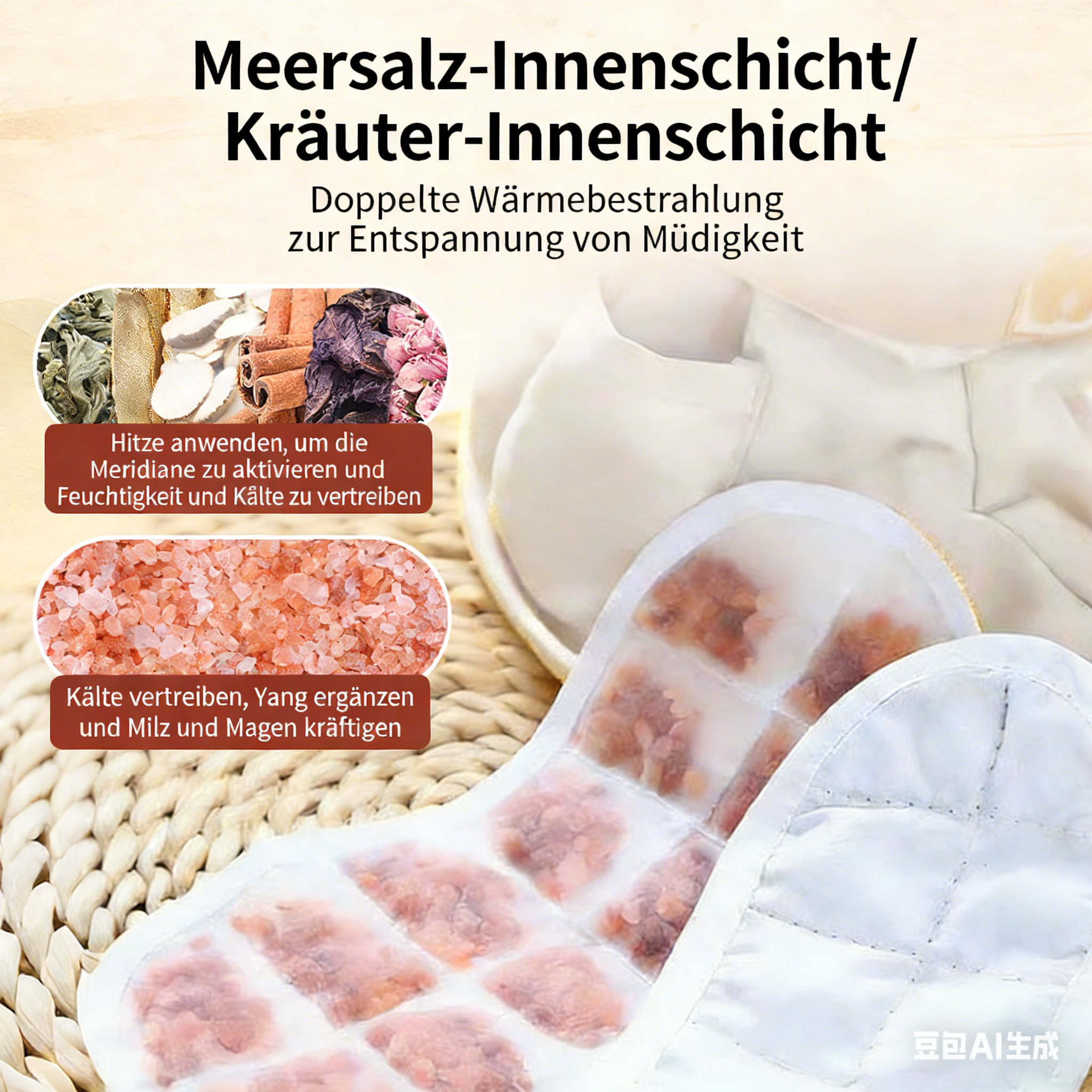 Elektrische Infrarot-Fußwärmestiefel mit Kräuter-Wärmetherapie – Trockene Fußsauna gegen kalte Füße – Beheizbare Wärmestiefel für Entspannung & Durchblutung