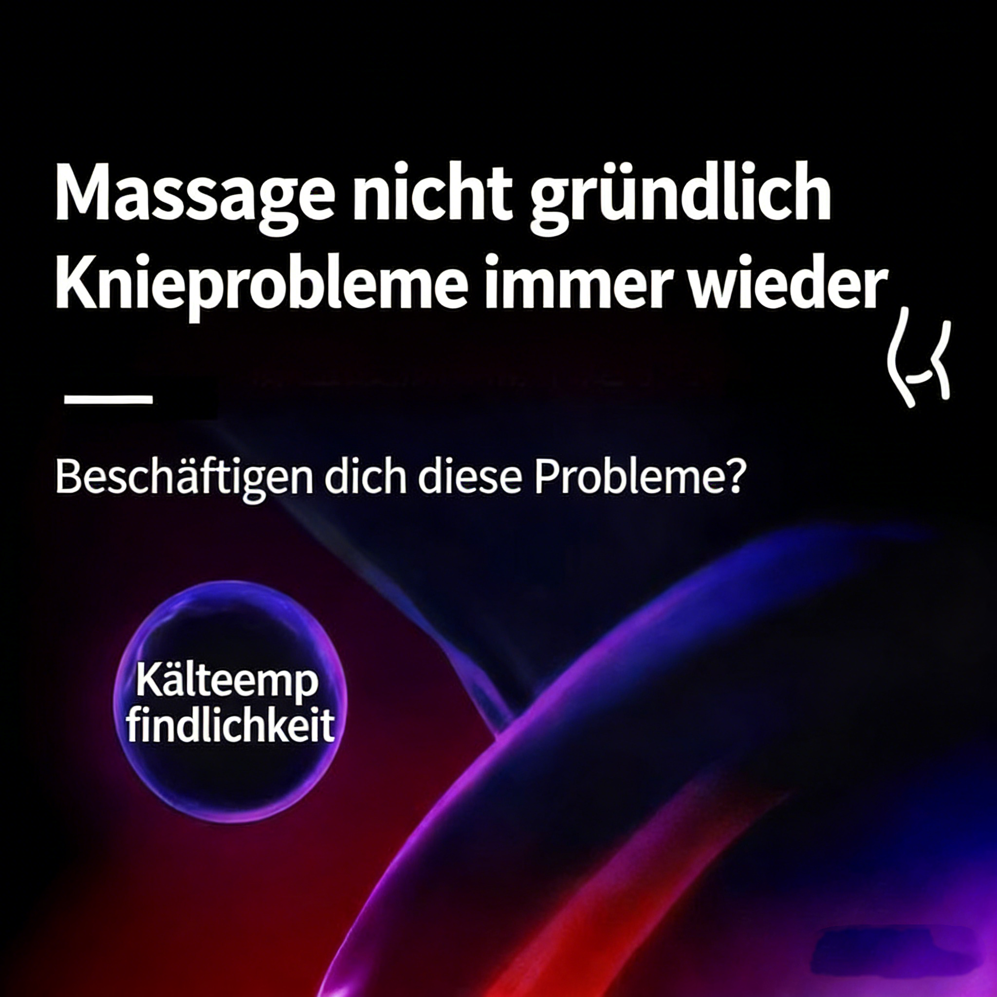 Elektrisches Knie-Massagegerät mit Moxibustion & Heizfunktion – Intelligenter Wärmeschutz & Gelenktherapie