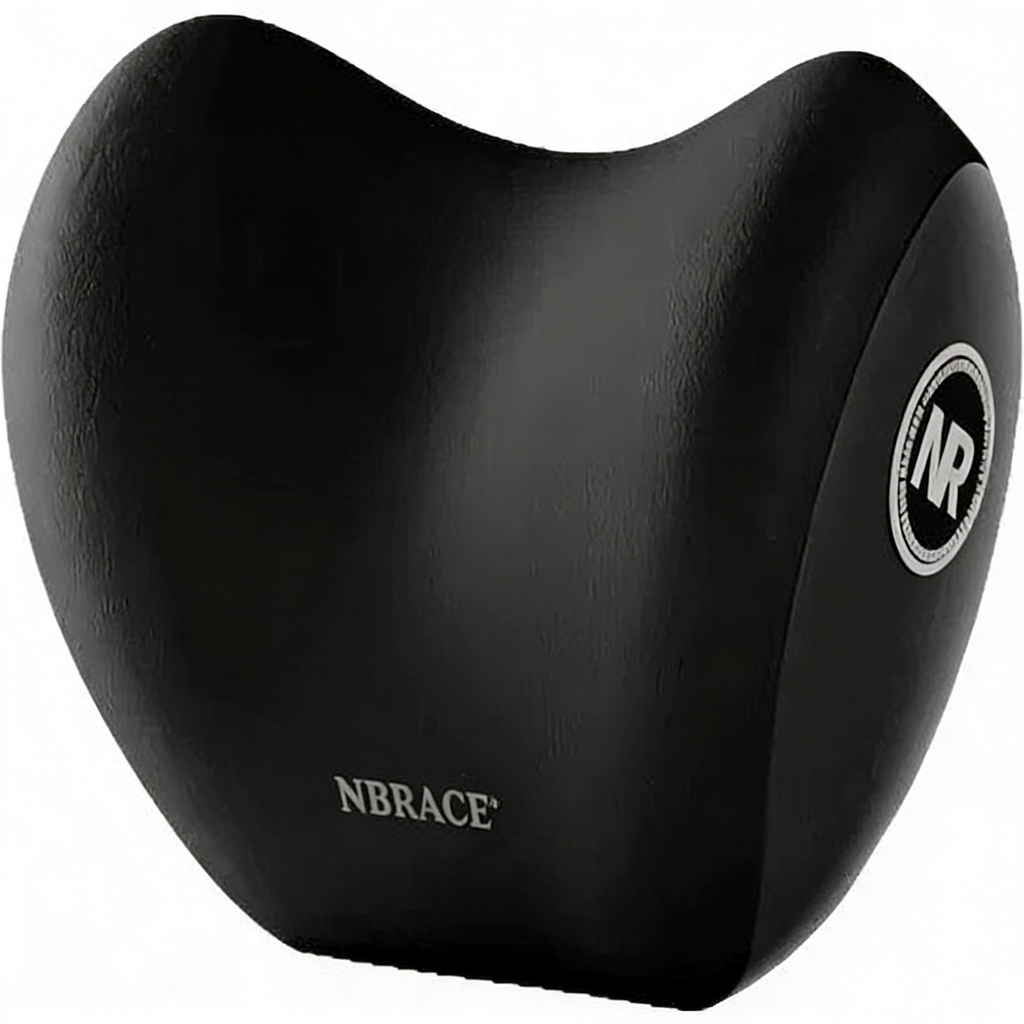 Ergonomisches Nackenkissen Auto – Memory-Schaum Kopfstütze & Lendenwirbelstütze – Entspannung für Nacken & Rücken – 12V