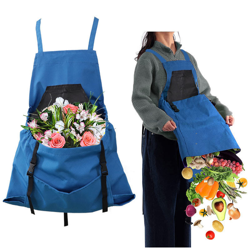 Ernte Schürze Große Taschen Gartenschürze Werkzeug Tasche Gartenarbeit Mehrfachtaschen Schnellzugriff Ernte Tasche