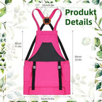 Ernte Schürze Große Taschen Gartenschürze Werkzeug Tasche Gartenarbeit Mehrfachtaschen Schnellzugriff Ernte Tasche