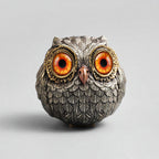 Eulen Resin Figur Wohnkultur Garten Tischdekoration Kreatives Geschenk