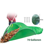 Faltbarer Garten Laubsammler – Wiederverwendbarer Pop-Up Laubsack für Garten, Rasen & Pflanzenpflege