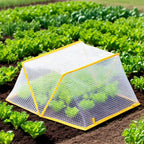 Faltbares Garten Gewächshaus Abdeckung Pflanzenschutz Haube Transparent Frostschutz Anzuchtabdeckung