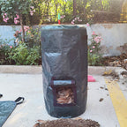 Fermentations Kompostbeutel Versiegelbarer Organischer Düngerbeutel Garten Laubsack für Kompostierung