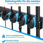 Fishing Rod Rack Wandhalterung Angeln Rutenhalter Garage Wandmontage Angelruten Aufbewahrungshalter