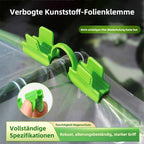 Folienklemme Gewächshaus Clip Tunnel Gewächshaus Folienhalter Windfest Garten Befestigungsclip