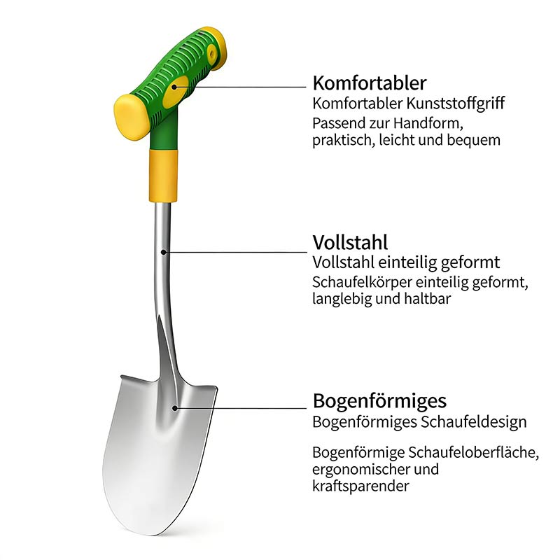 Garten Eisen Schaufel Unkraut Entferner Outdoor Multitool Zum Graben Pflanzen Und Jäten