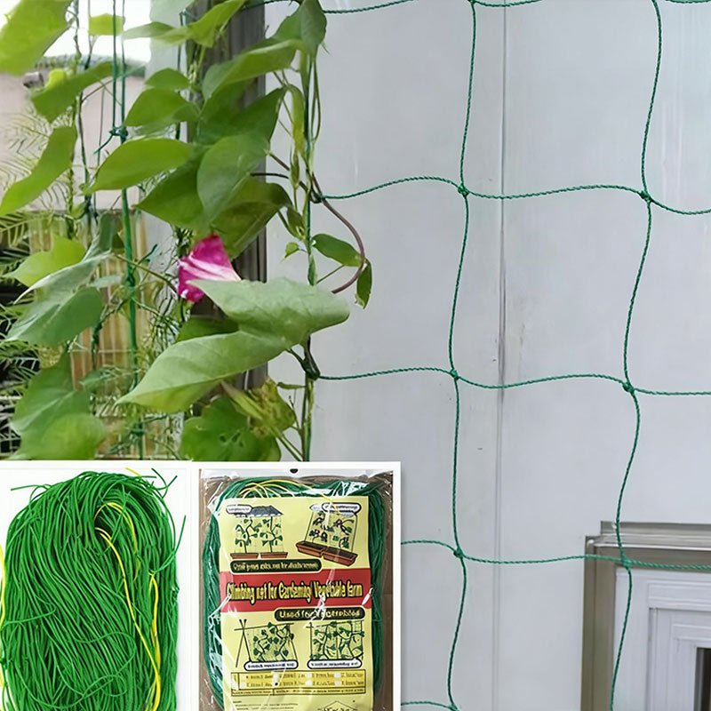 Garten Kletternetz für Pflanzen – Nylon Rankhilfe Netz für Weintrauben, Passionsfrucht & Gemüse