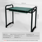 Garten Kniebank & Sitz – Faltbarer Gartenhocker mit Griffen, ideal für Unkrautjäten & Pflanzenpflege