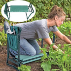 Garten Kniebank & Sitz – Faltbarer Gartenhocker mit Griffen, ideal für Unkrautjäten & Pflanzenpflege
