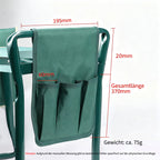 Garten Kniebank & Sitz – Faltbarer Gartenhocker mit Griffen, ideal für Unkrautjäten & Pflanzenpflege