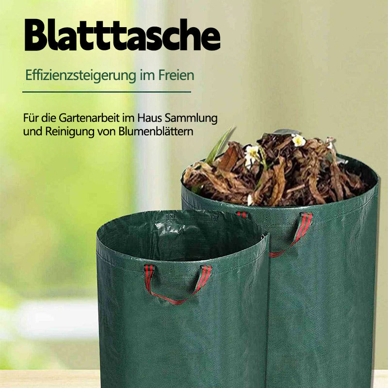 Gartenabfallsack – wasserdichter PP-Gewebesack für Laub, Pflanzenreste & Gartenabfälle
