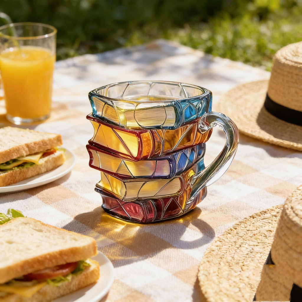 Handgemachte 3D Leseglück-Tasse - das Original