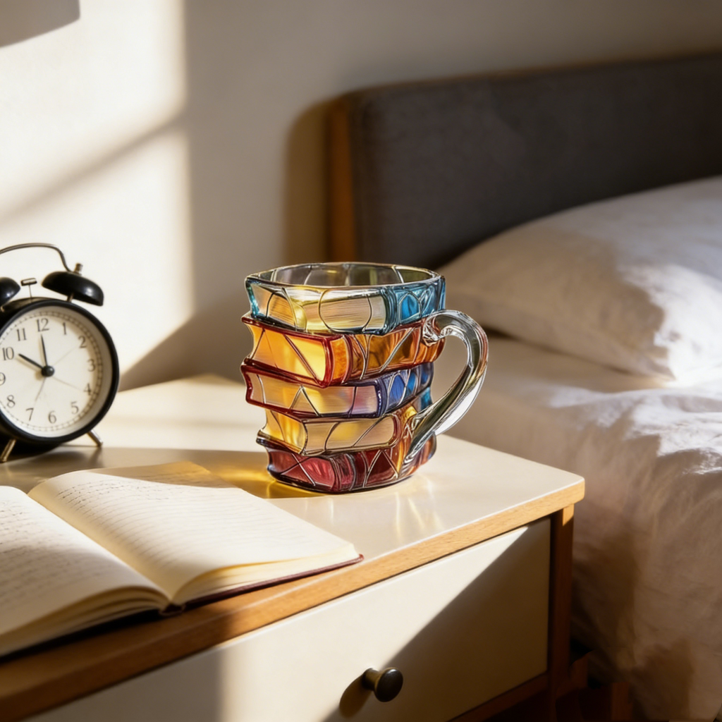 Handgemachte 3D Leseglück-Tasse - das Original