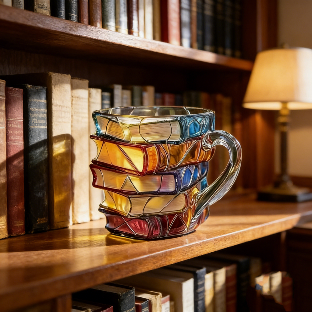Handgemachte 3D Leseglück-Tasse - das Original