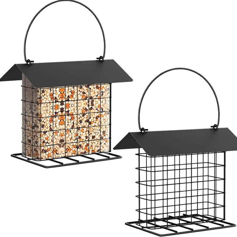 Hängender Metall-Vogelfutterspender