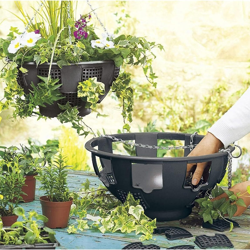 Hängender Pflanzkorb Blumentopf Garten Hanging Basket Balkon Garten Deko