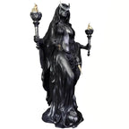 Hexenfigur aus Resin – Halloween Deko Statue für Zuhause, Wohnzimmer & Garten