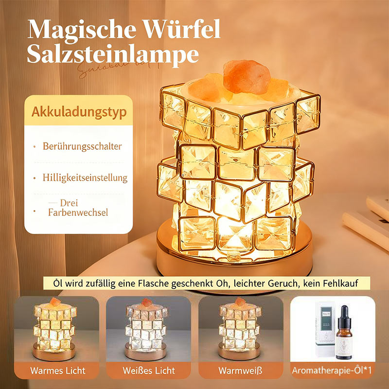 Himalaya Salzlampe Atmosphärenlampe Nachttischlampe Aromatherapie Lampe Romantische Schlafzimmer Deko Geschenk