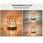 Himalaya Salzlampe Atmosphärenlampe Nachttischlampe Aromatherapie Lampe Romantische Schlafzimmer Deko Geschenk