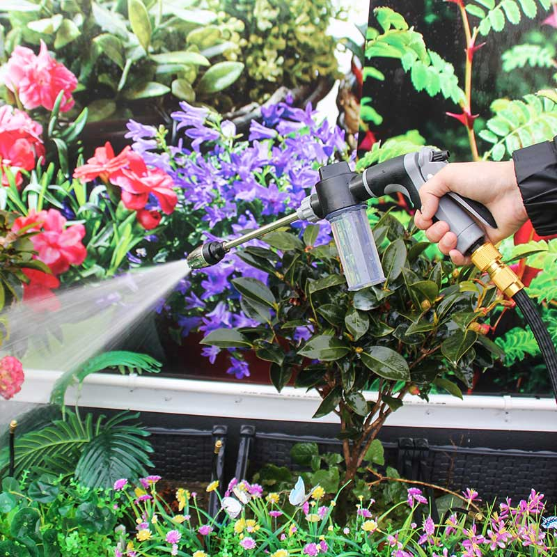 Hochdruck-Sprühpistole für Gartenschläuche – Effiziente Reinigung mit