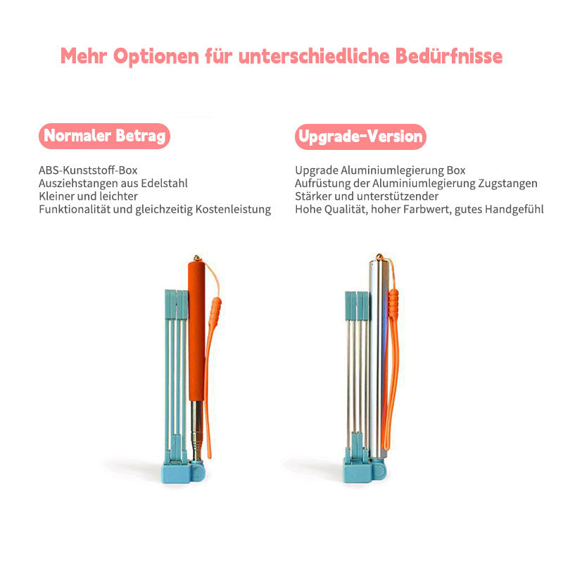 Hundekot Sammler Outdoor Kotgreifer Hundekotschaufel Tragbarer Poop Scooper mit Beutel für Spaziergänge