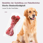 Hundespielzeug aus Gummi – Kauspielzeug in Knochenform, langlebig und zahnfreundlich