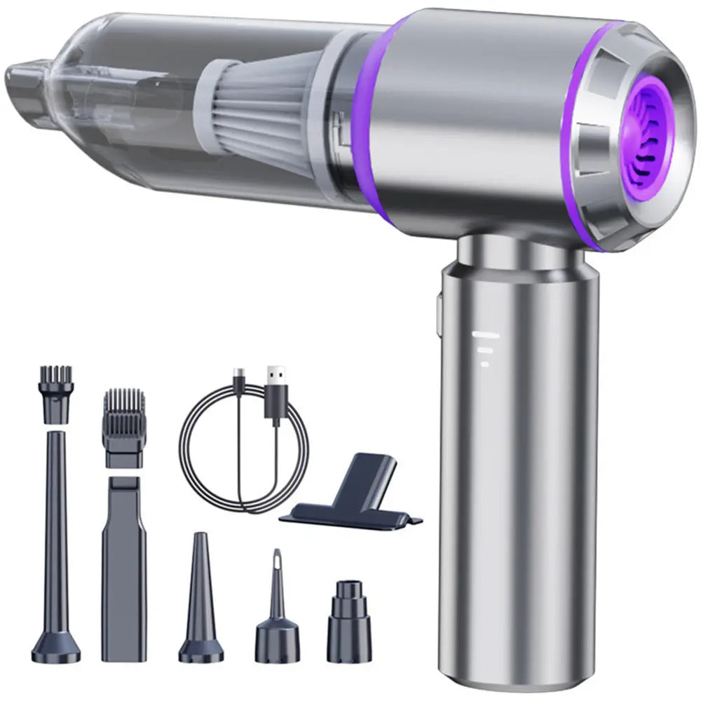 Kabelloser Handsauger mit bürstenlosem Motor – leistungsstark für Staub, Luftblasen & Vakuum